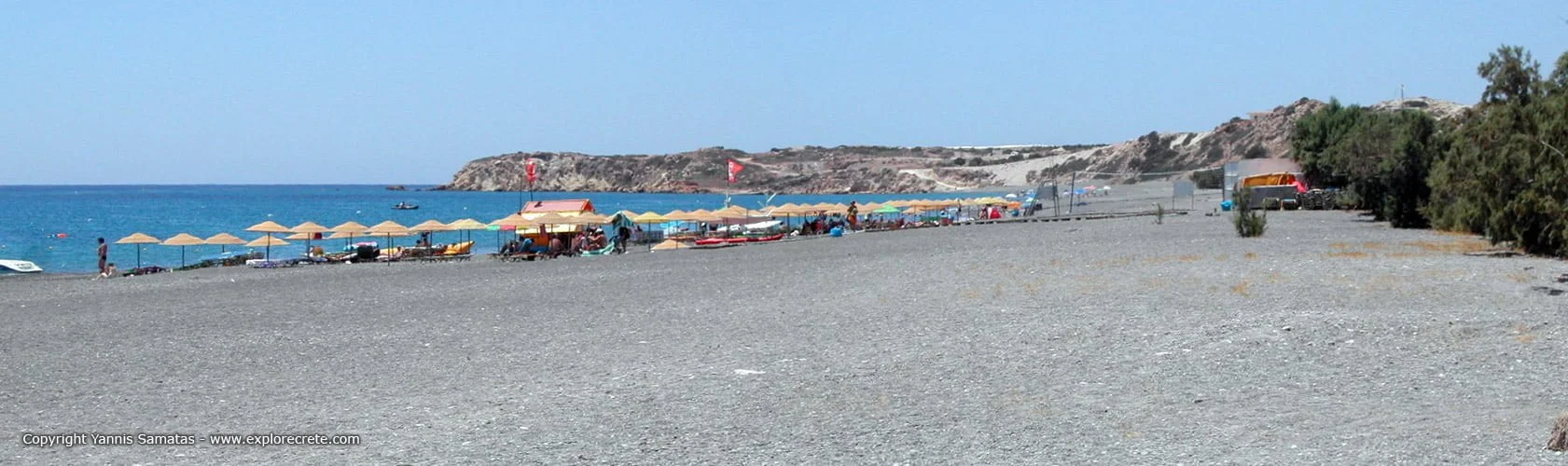 Panorama, Koutsounari beach-