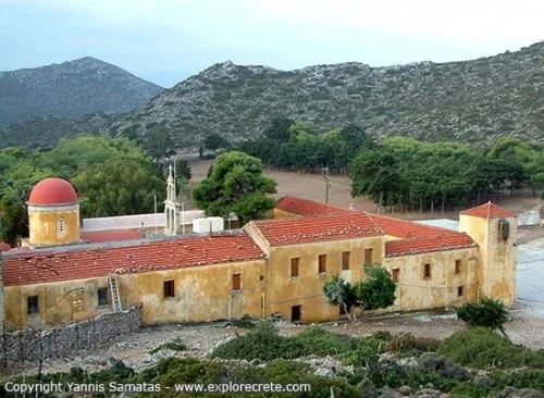 μονη γουβερνετου, ακρωτηρι, κρητη