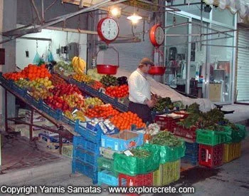 heraklion central market