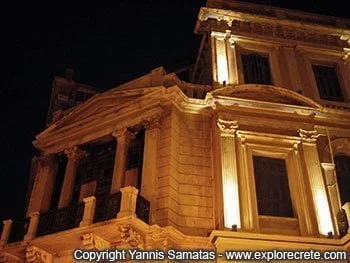 Neoclassical buildings in Heraklion